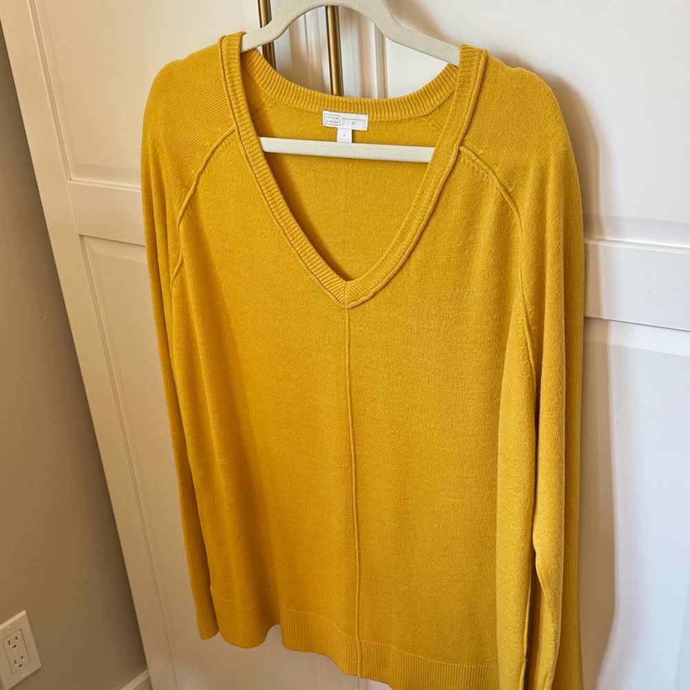 14th & Union Golden V-Neck Sweater
